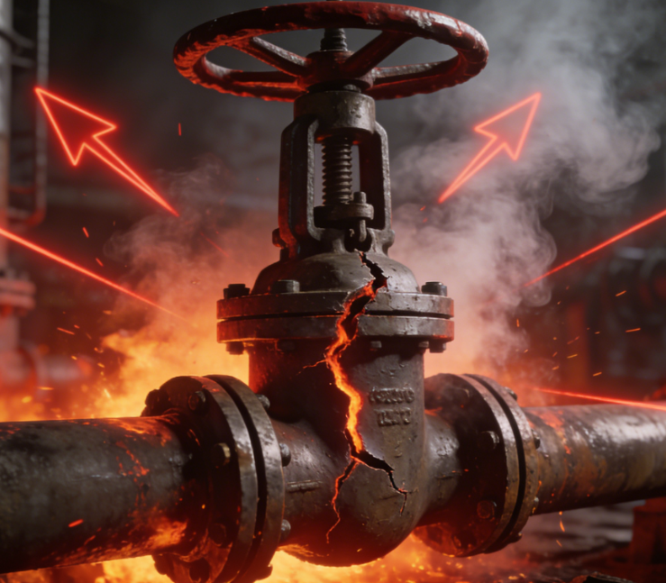 High-Temp Valves Cracking? Kinko Forged Steel Valves Handle 600&deg;C+